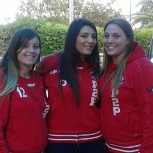Polisportiva Due Principati Volley Baronissi: Graziana Caputo, Martina del Vaglio, Marica Armonia
